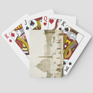 Jeu De Cartes Façade de St-Pierre à Rome avec la Piazza devant