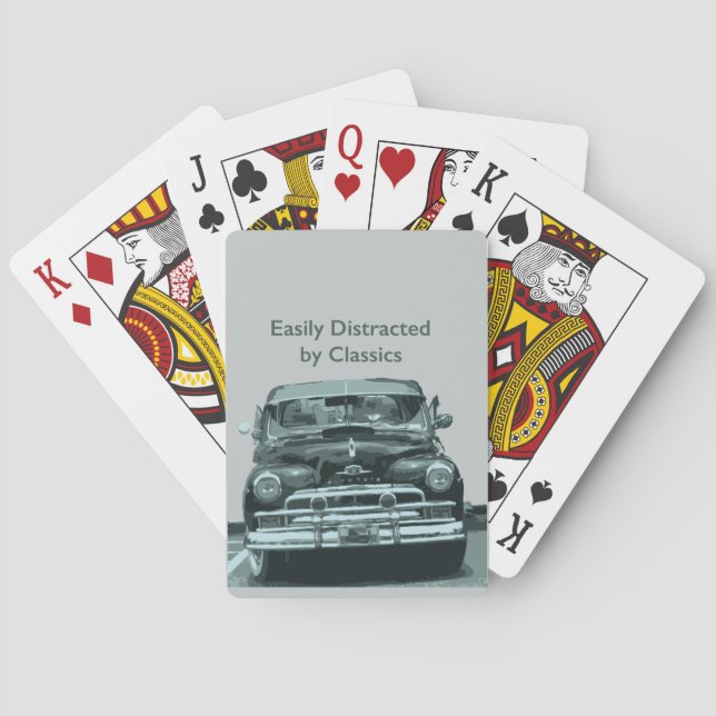 Jeu De Cartes Facilement distrait par les classiques (dos)