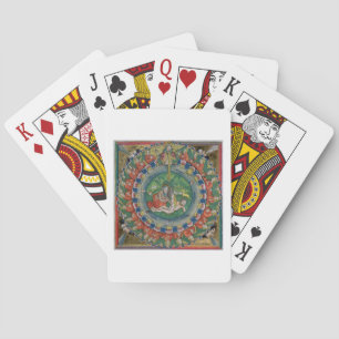 Jeu De Cartes Facsimile copy of Genesis 2:22 God created Eve, fr