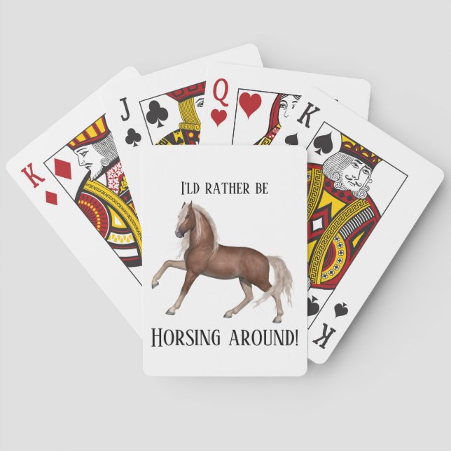 Jeu De Cartes Faire du cheval autour (dos)