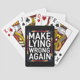 Jeu De Cartes Faire du mensonge à nouveau un cadeau de résistanc