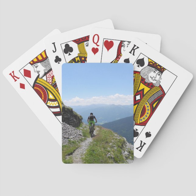 Jeu De Cartes Faire du vélo de montagne (dos)