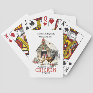 Jeu De Cartes Faire une liste de poulet il deux fois drôle perso