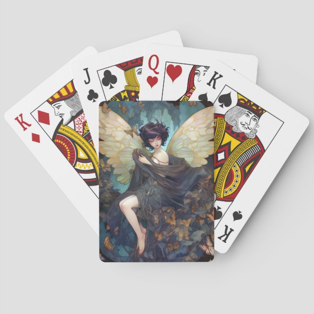 Jeu De Cartes Fairy Girl'Imaginaire Art (dos)