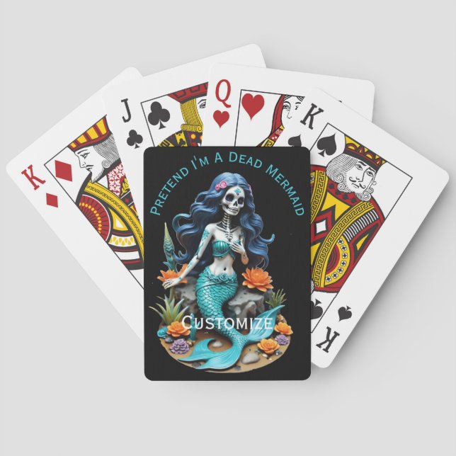 Jeu De Cartes Fais comme si j'étais une sirène morte Thunder_Cov (dos)