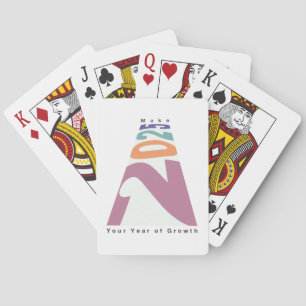 Jeu De Cartes Faites de 2025 votre année de croissance