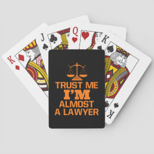 Jeu De Cartes Faites-moi confiance Je Suis Presque Un Avocat