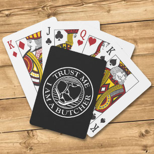 Jeu De Cartes Faites-moi confiance, je suis un T-bone du boucher