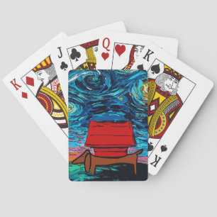 Jeu De Cartes Fameux Dachshund Abstrait