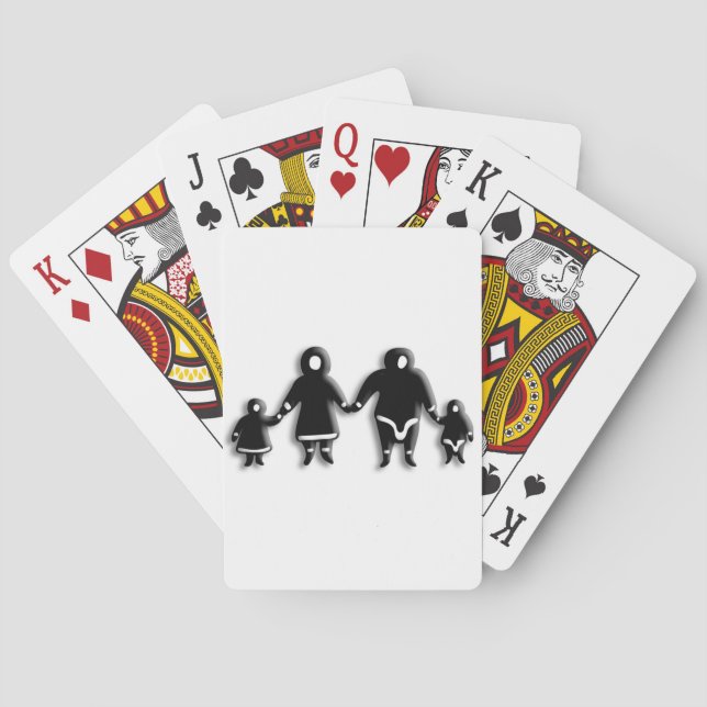 Jeu De Cartes Famille Eskimo (dos)
