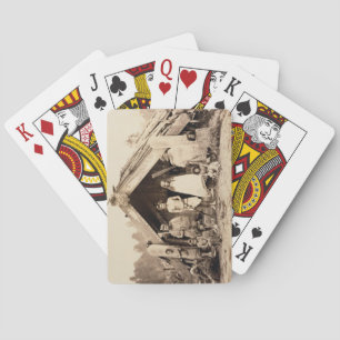 Jeu De Cartes Famille maorie, Nouvelle Zélande, c.1880s (copie