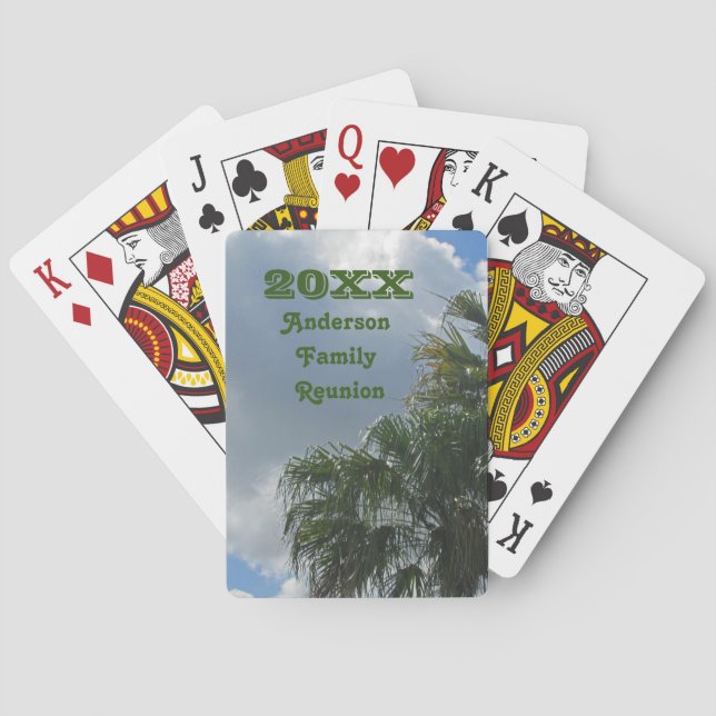 Jeu De Cartes Famille Retrouvailles Vacances Keepsaké (dos)