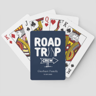 Jeu De Cartes Famille Voyage d'équipage annuel Vacances sur mesu