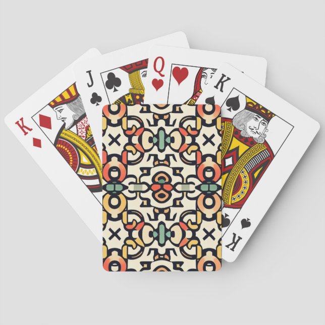 Jeu De Cartes Fancy Bohemian (dos)