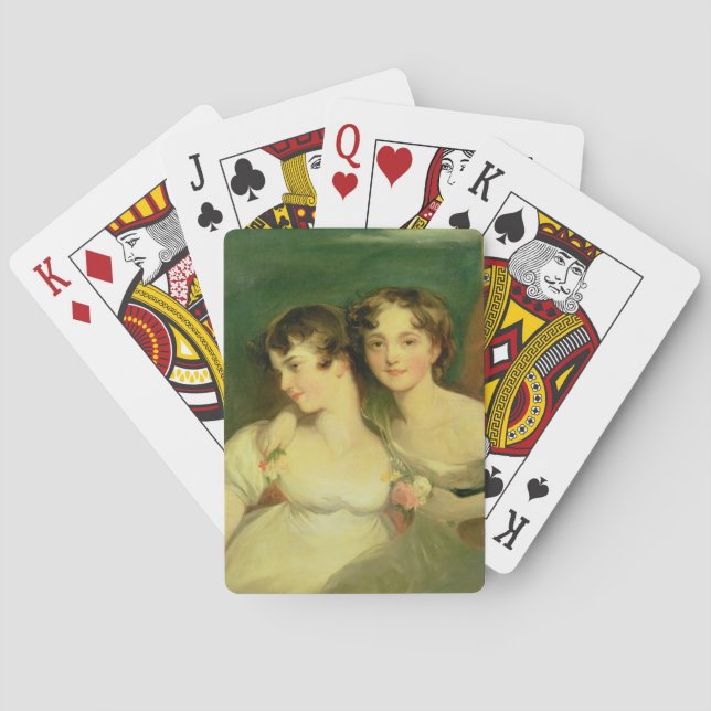 Jeu De Cartes Fanny and Jane Hamond (dos)
