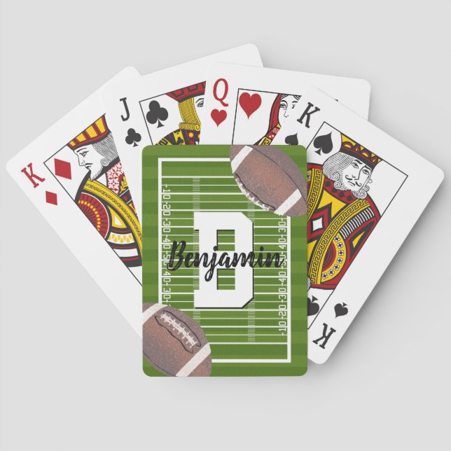 Jeu De Cartes Fans de football (dos)