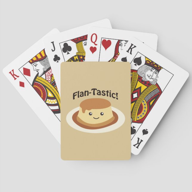 Jeu De Cartes Fantastique ! Flan mignon (dos)