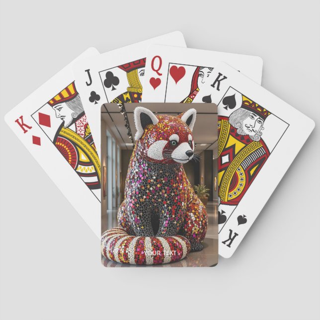 Jeu De Cartes Fantasy Cute Art Deco Panda (dos)