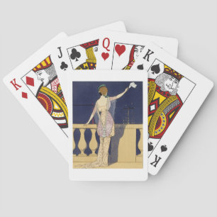 Jeu De Cartes Farewell at Night, design for an evening dress by