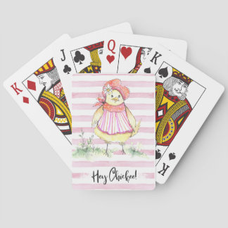Jeu De Cartes Farm Girl Artistry Hey Chickie Playing Cards