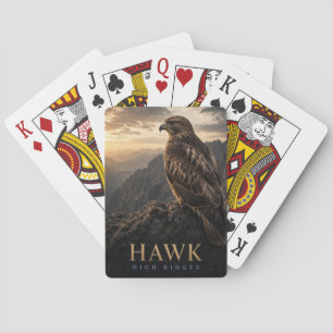 Jeu De Cartes Faucon Hautes Crêtes Faune ANIMAL