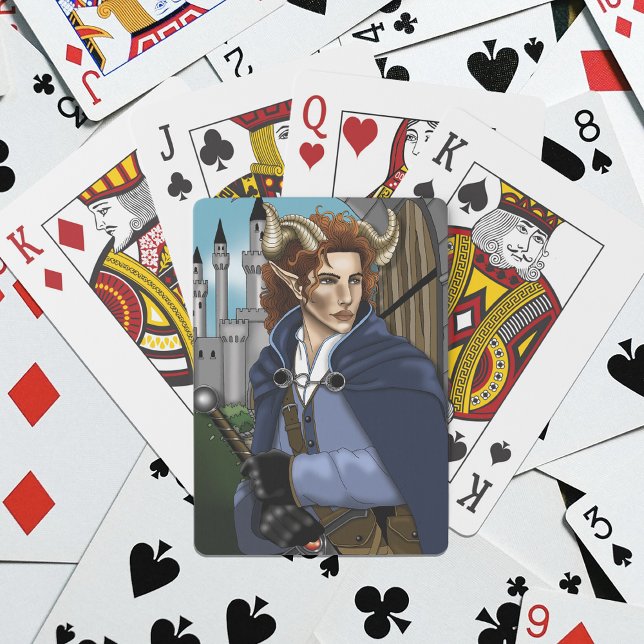 Jeu De Cartes Faun Horned Fae Fantasy  (Créateur téléchargé)