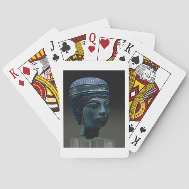 Jeu De Cartes Fausse tête royale, initialement considérée comme  (dos)