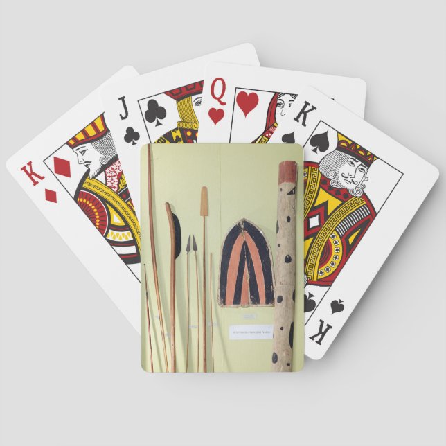 Jeu De Cartes Fausses armes de la Tombe de Nakhti, Moyen-K (dos)