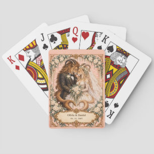 Jeu De Cartes Faveur de mariage de mariée et de mari chimère per