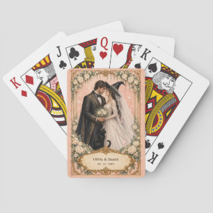 Jeu De Cartes Faveur de mariage de mariée et de mariée sorcière