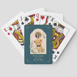 Jeu De Cartes Faveur de mariage personnalisée avec photo de bébé