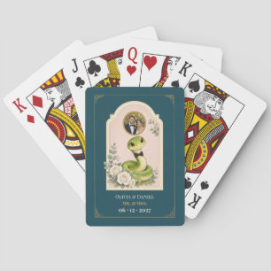 Jeu De Cartes Faveur de mariage personnalisée avec photo de bébé
