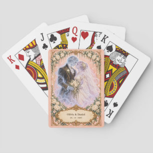Jeu De Cartes Faveur de mariage personnalisée de mariée et mari