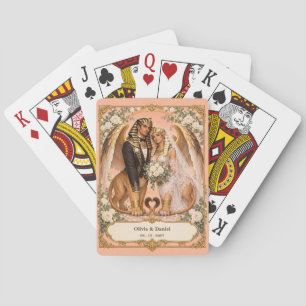 Jeu De Cartes Faveur de mariage Sphinx personnalisée pour les ma