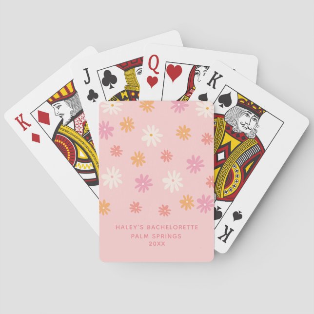 Jeu De Cartes Faveurs de soirée d'enterrement de vie de jeune fi (dos)