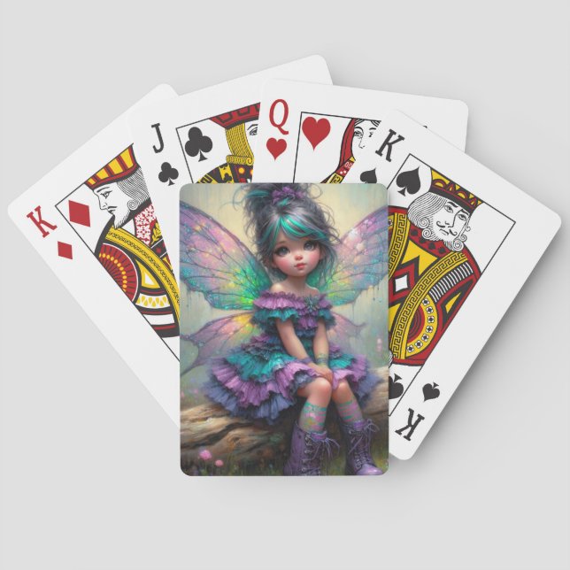 Jeu De Cartes Fée Rêve Pastel (dos)