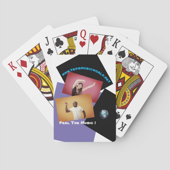 Jeu De Cartes Feel the Music (dos)