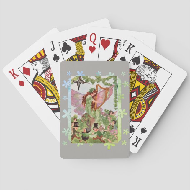 Jeu De Cartes Féerie De Musique Jouer De La Musique (dos)