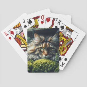 Jeu De Cartes Feline du gardien forestier