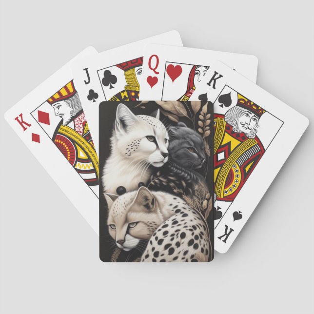 JEU DE CARTES FELINE FINESSE #1 (dos)