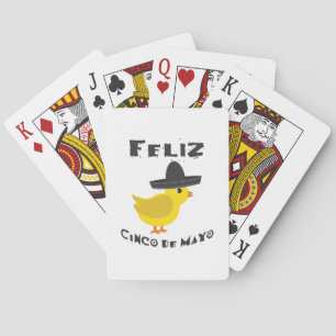 Jeu De Cartes Feliz Cinco De Mayo Chick