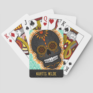 Jeu De Cartes Feliz Muertos - Happy Sugar Skull Cartes Personnal
