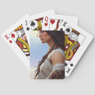 Jeu De Cartes Femme autochtone