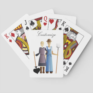 Jeu De Cartes Femme de paysan Reine des pique Thunder_Cove