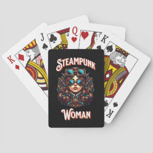 Jeu De Cartes Femme de Steampunk