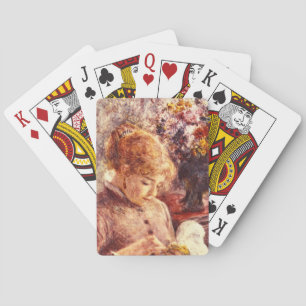 Jeu De Cartes Femme Embroidering_Impressionists