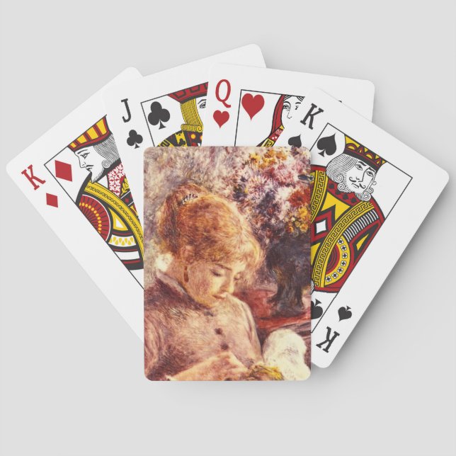 Jeu De Cartes Femme Embroidering_Impressionists (dos)