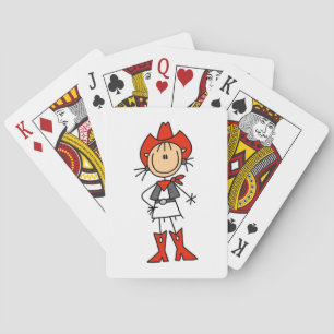 Jeu De Cartes Femme en T-shirts et cadeaux rouges