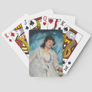 Jeu De Cartes Femme française endormie élégante (Repose douce)
