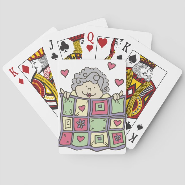 Jeu De Cartes Femme piquante (dos)
